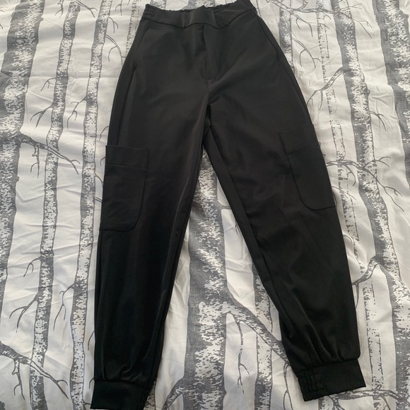 Zara black pants with side pockets - Picture 6 of 6